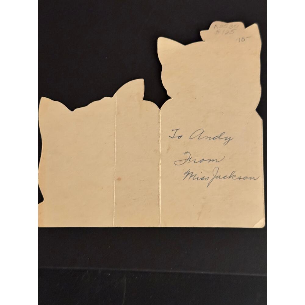 Vintage Valentine’s Day Cards (used) Lot of 5 - Picture 4 of 10